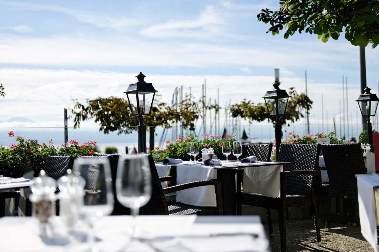 Romantik Hotel Mont Blanc Au Lac Morges Eksteriør billede