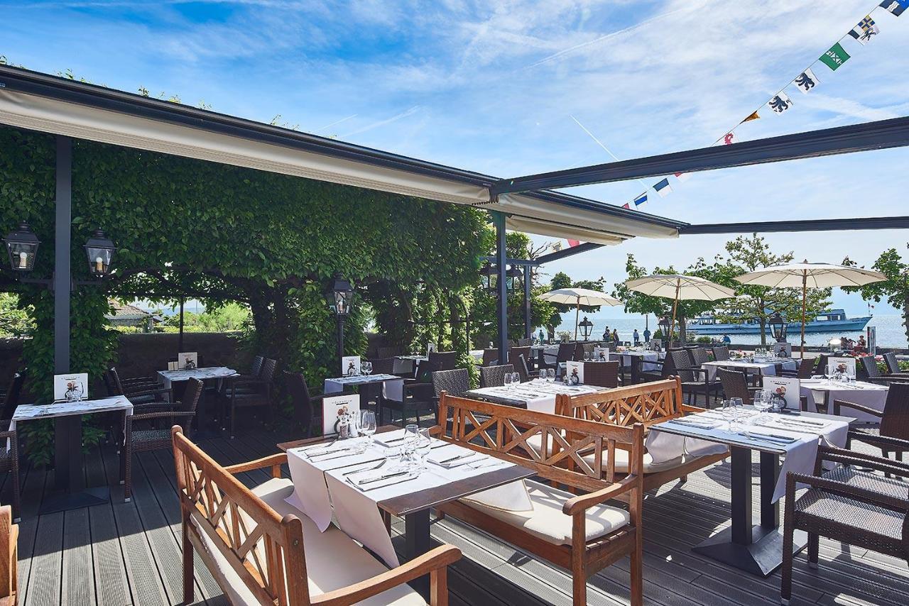 Romantik Hotel Mont Blanc Au Lac Morges Eksteriør billede
