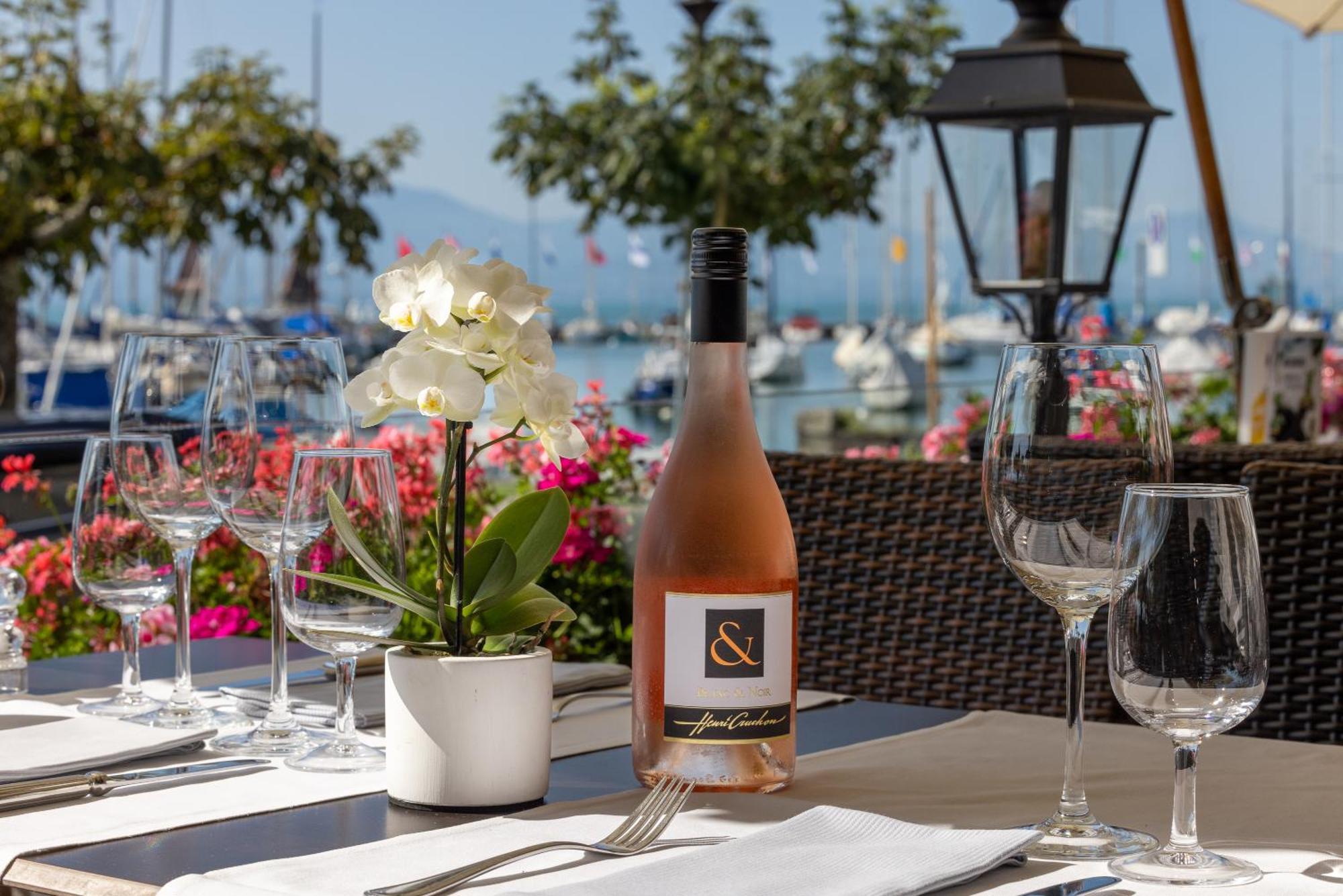 Romantik Hotel Mont Blanc Au Lac Morges Eksteriør billede