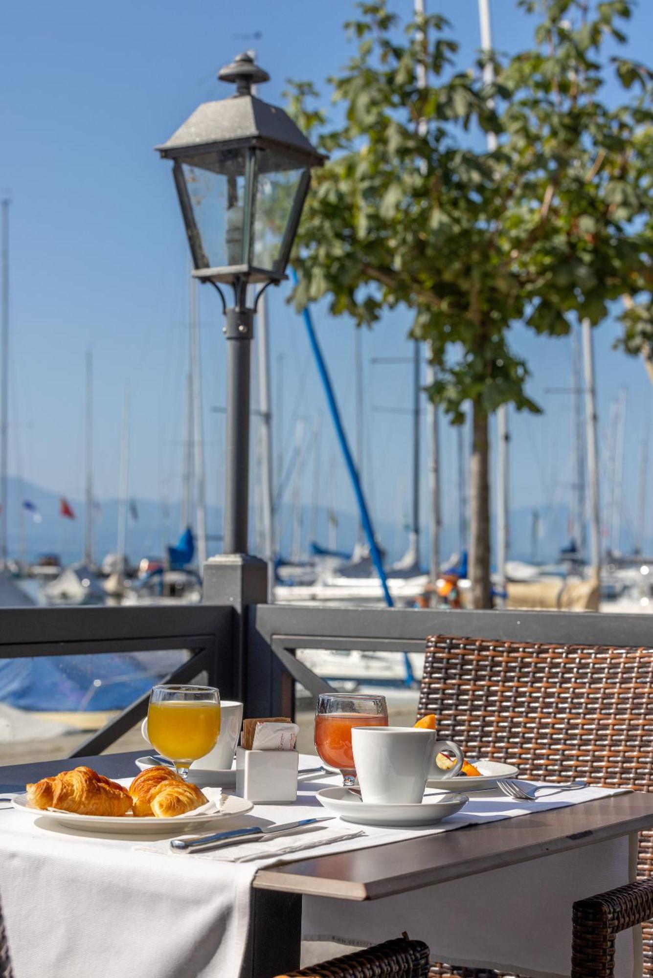 Romantik Hotel Mont Blanc Au Lac Morges Eksteriør billede