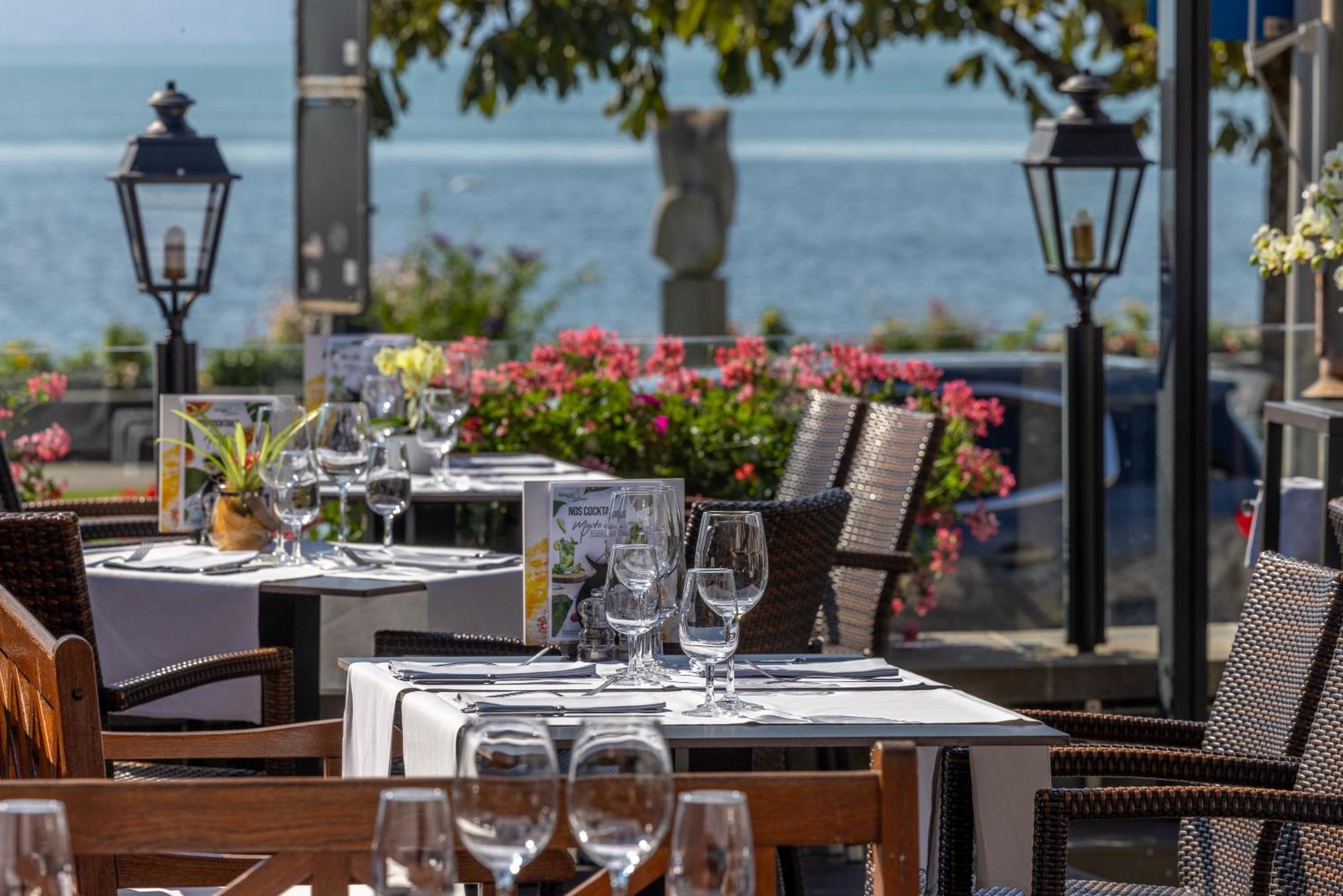 Romantik Hotel Mont Blanc Au Lac Morges Eksteriør billede