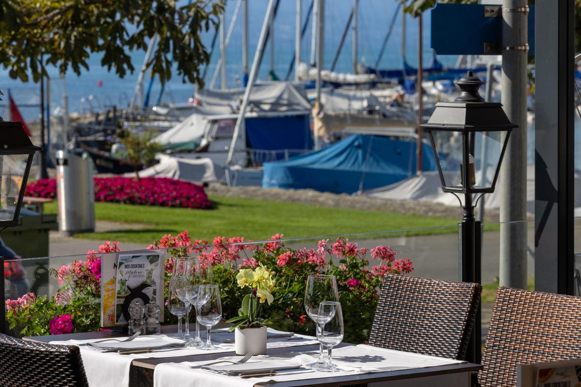 Romantik Hotel Mont Blanc Au Lac Morges Eksteriør billede