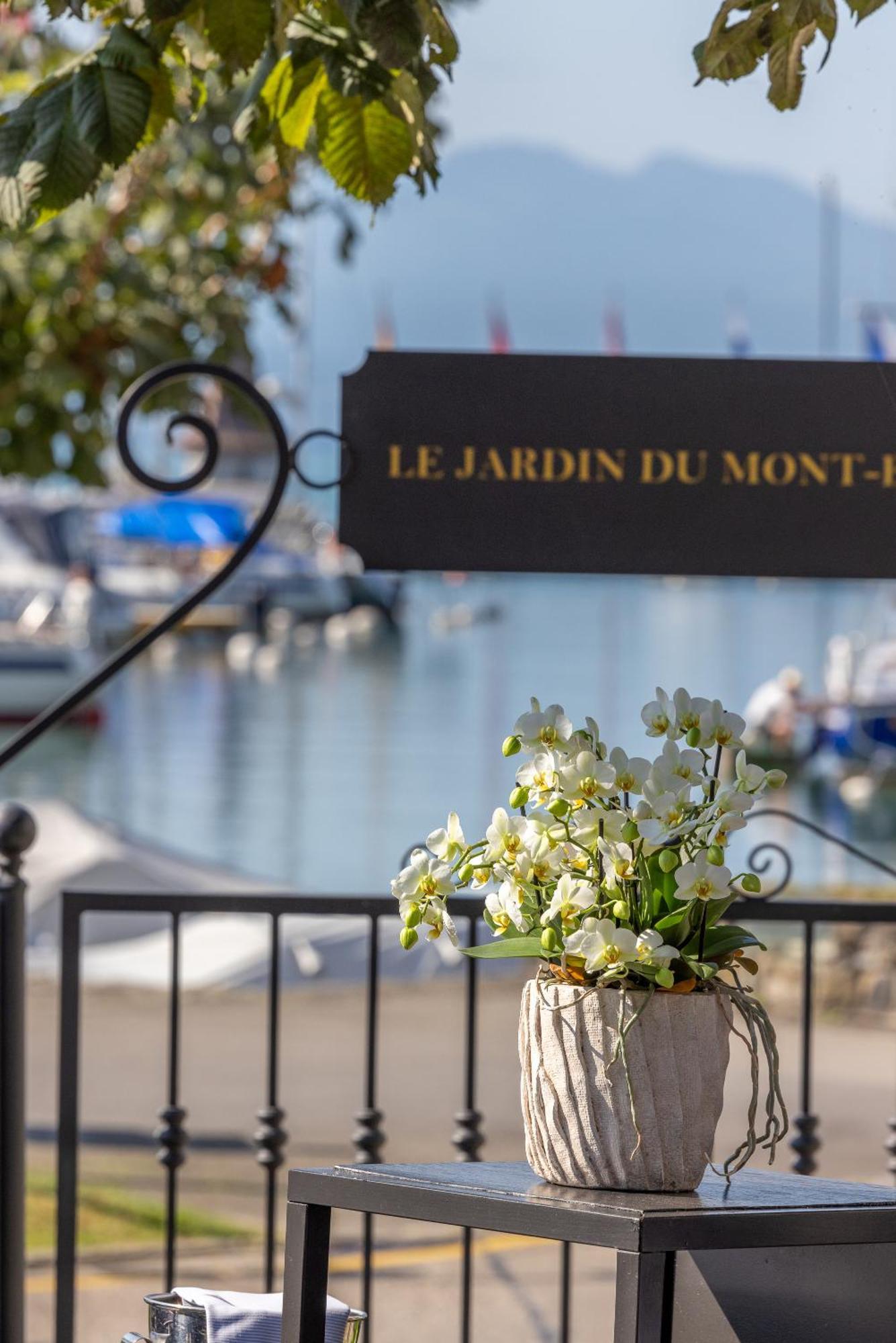 Romantik Hotel Mont Blanc Au Lac Morges Eksteriør billede