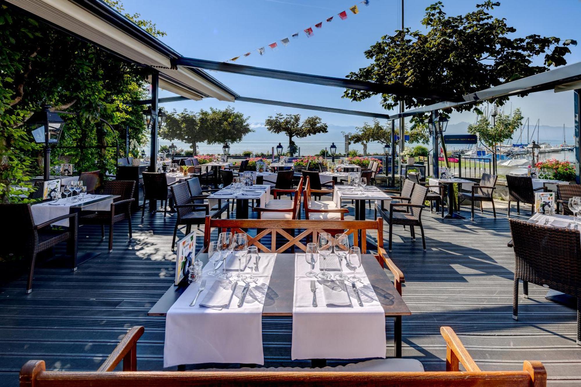 Romantik Hotel Mont Blanc Au Lac Morges Eksteriør billede