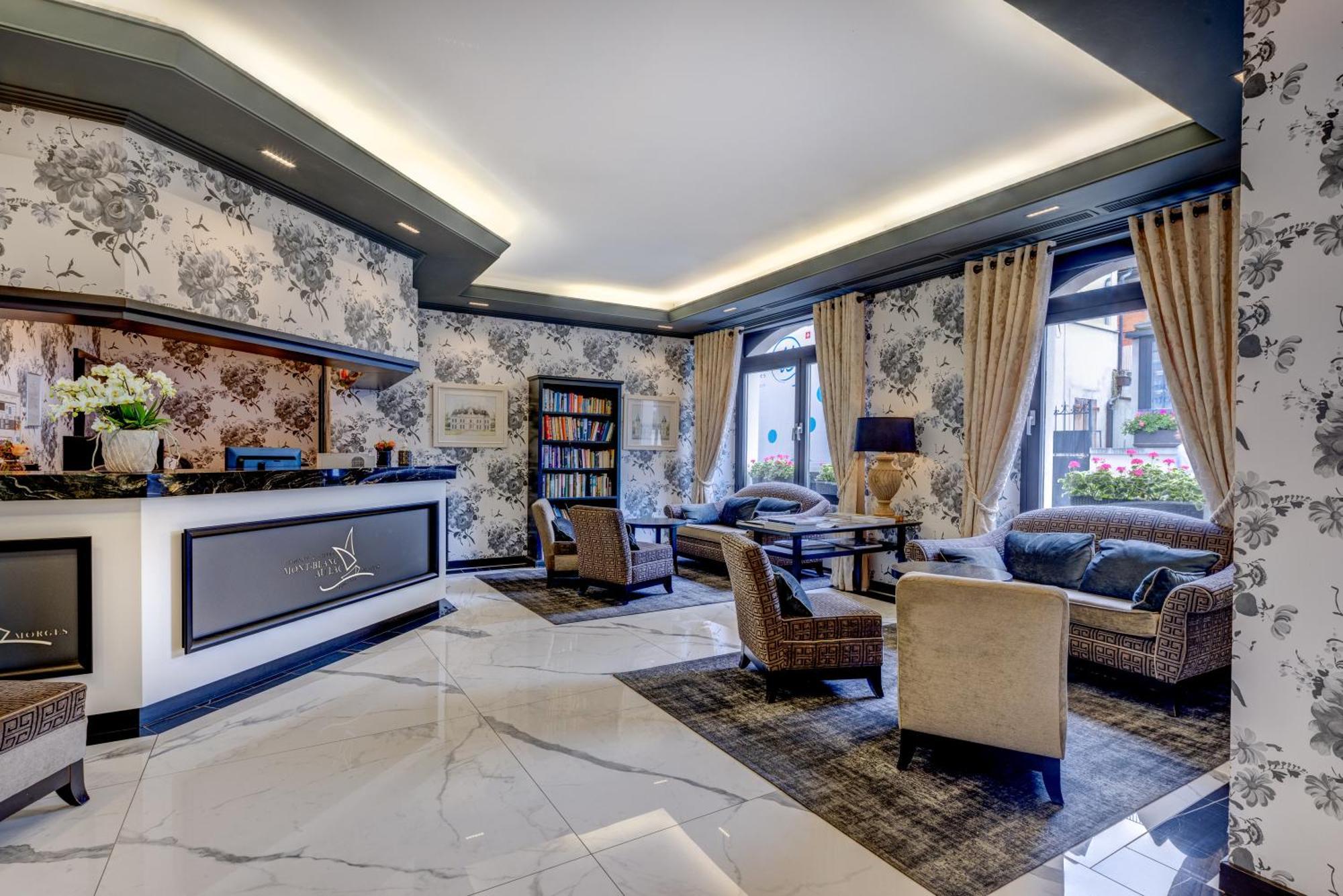 Romantik Hotel Mont Blanc Au Lac Morges Eksteriør billede