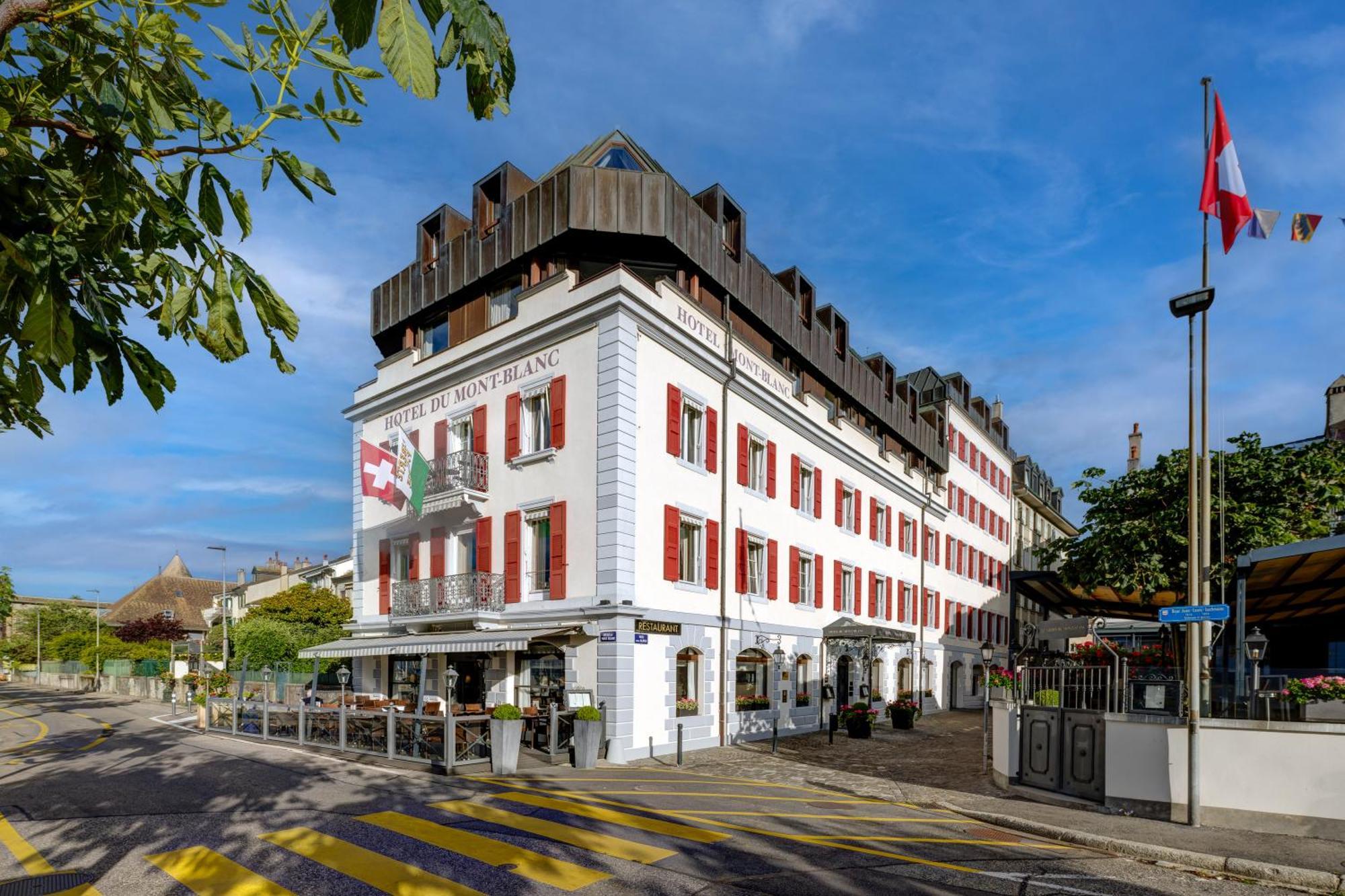 Romantik Hotel Mont Blanc Au Lac Morges Eksteriør billede