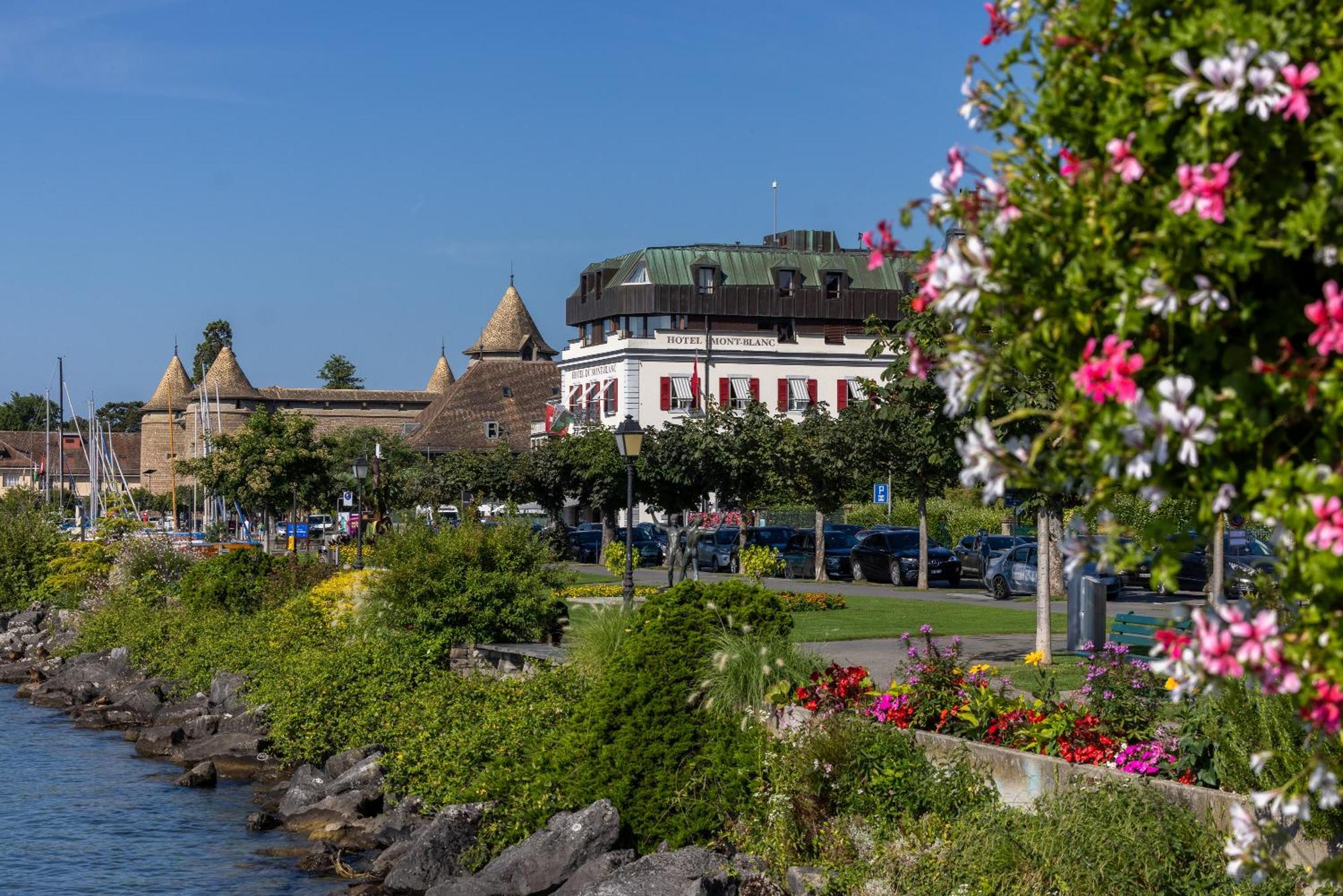 Romantik Hotel Mont Blanc Au Lac Morges Eksteriør billede