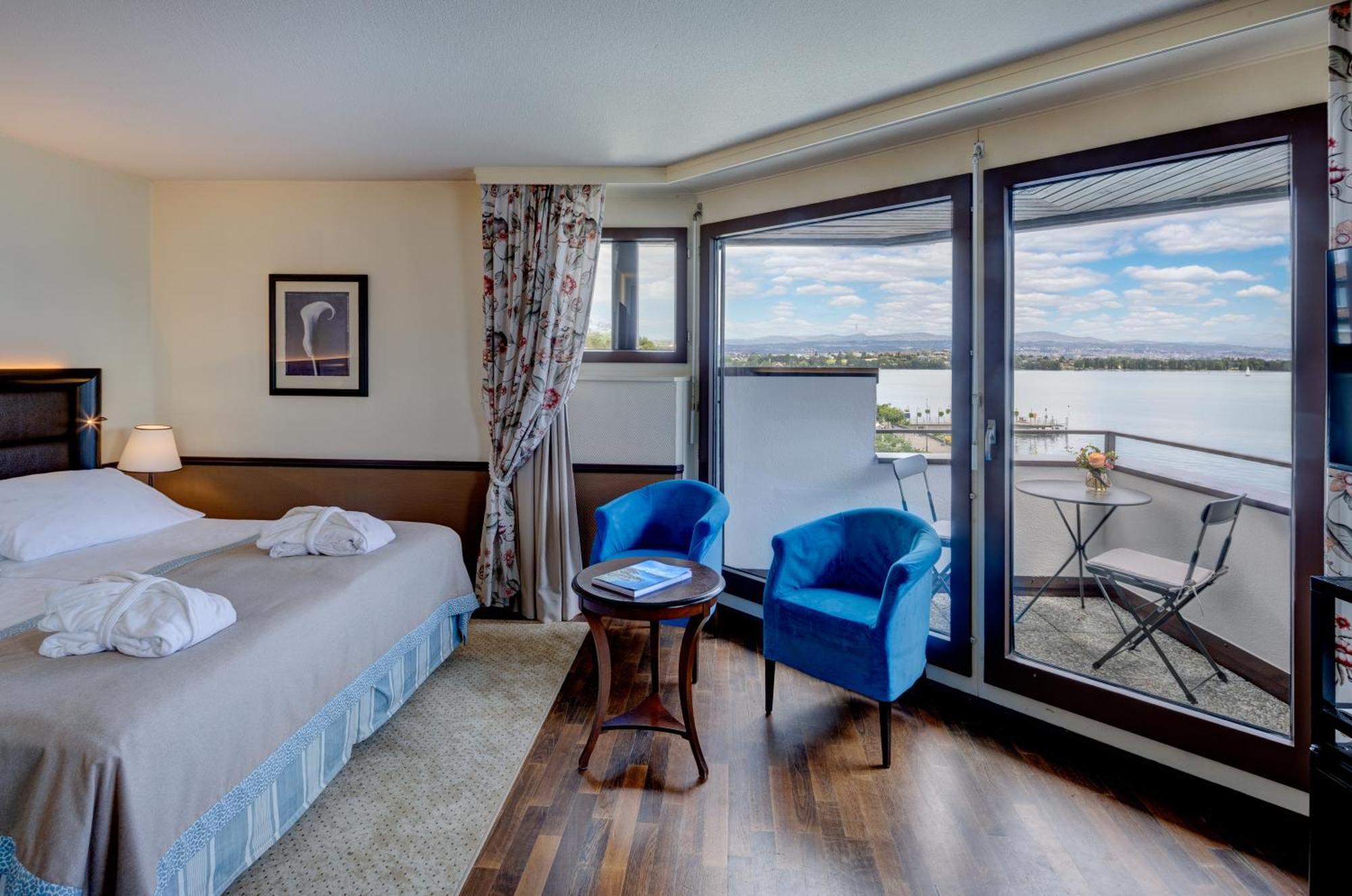 Romantik Hotel Mont Blanc Au Lac Morges Eksteriør billede