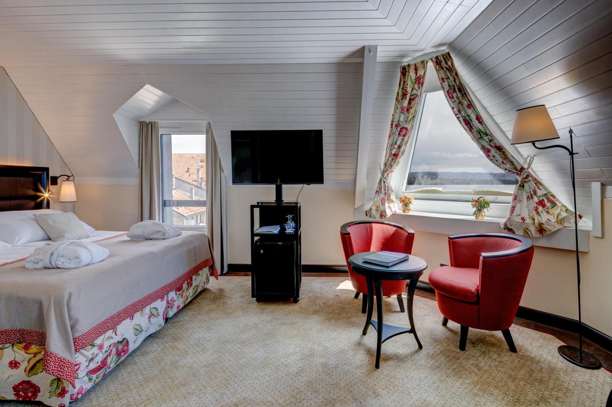 Romantik Hotel Mont Blanc Au Lac Morges Eksteriør billede