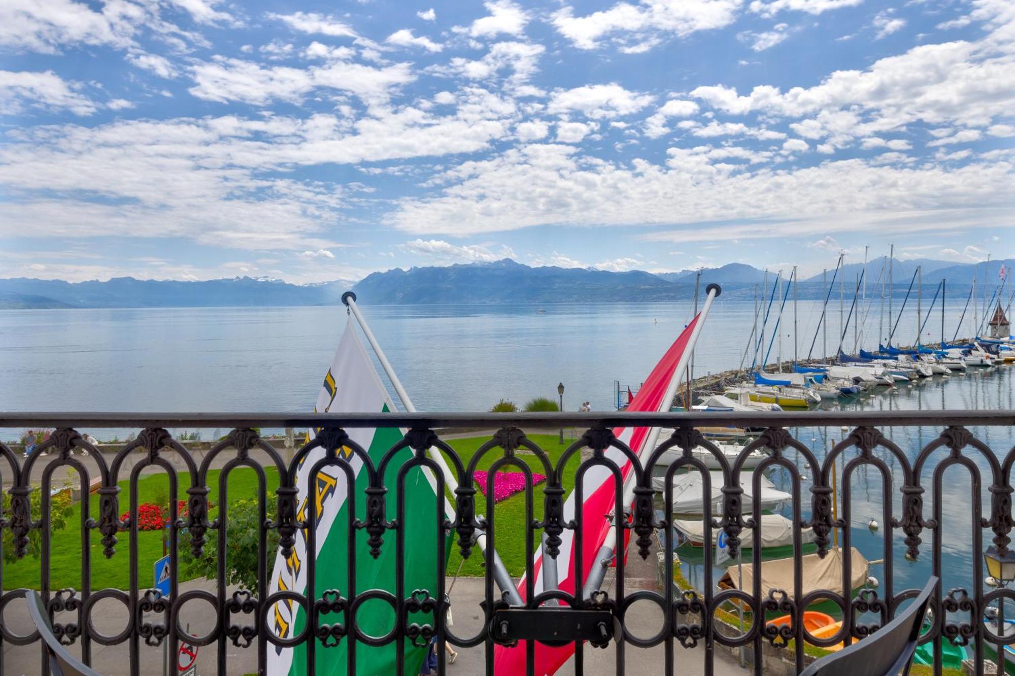Romantik Hotel Mont Blanc Au Lac Morges Eksteriør billede