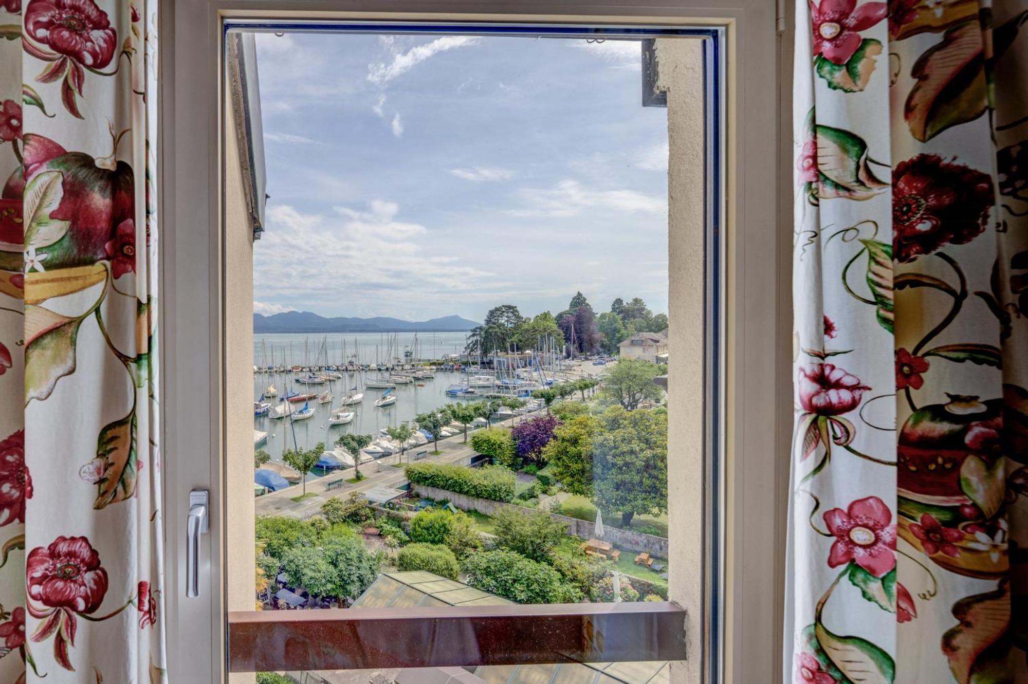 Romantik Hotel Mont Blanc Au Lac Morges Eksteriør billede